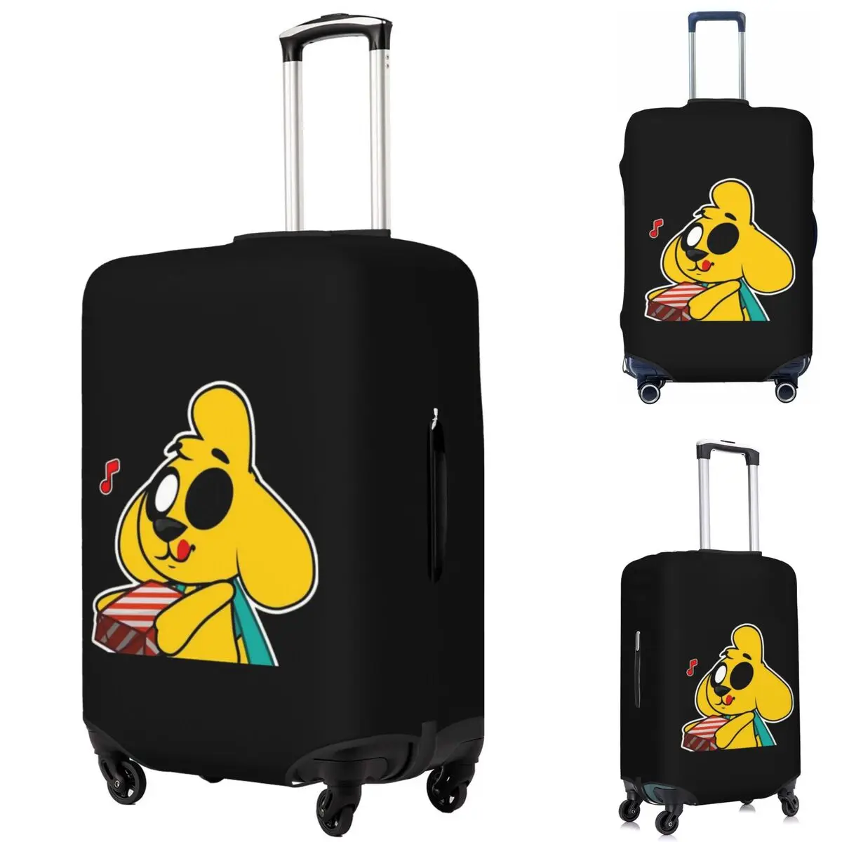 Mikecrack (3) غطاء حماية مرن لحماية أمتعة السفر مقاس 18-32 بوصة