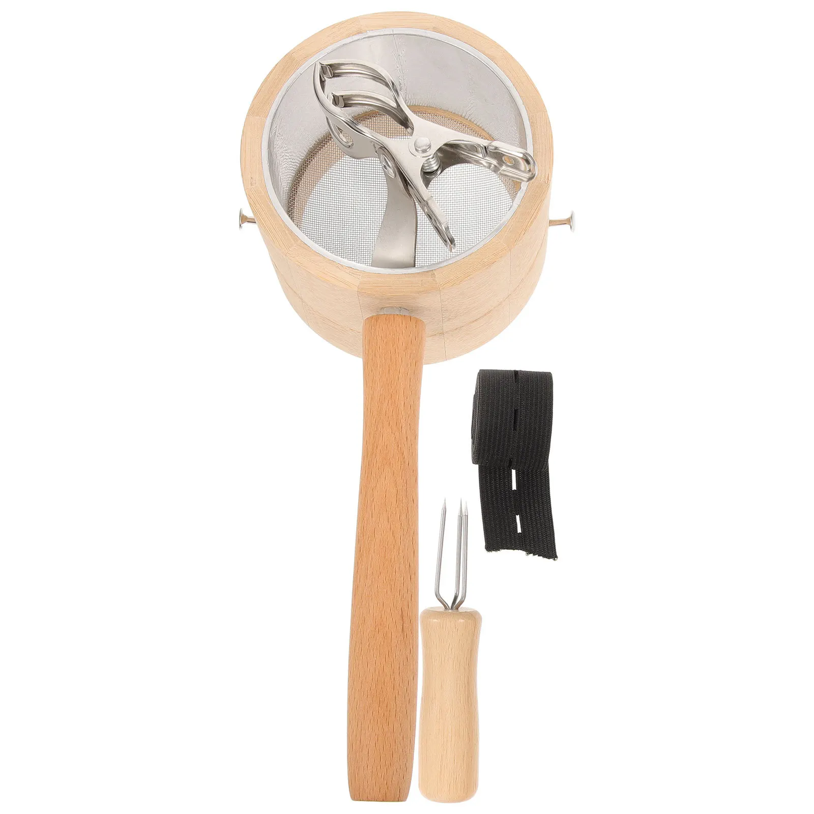 

1Set Moxa Roll Holder Metal Moxibustion Burner Box Anti-Scald Design Effective Moxa Stick Container