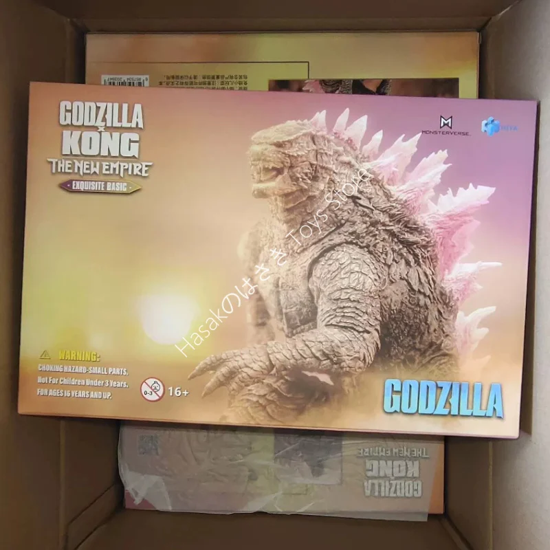 En stock Figurine d'action HIYA 18CM Série Exquisite Basic Kong The New Empire Evolved Ver GARAGE KIT