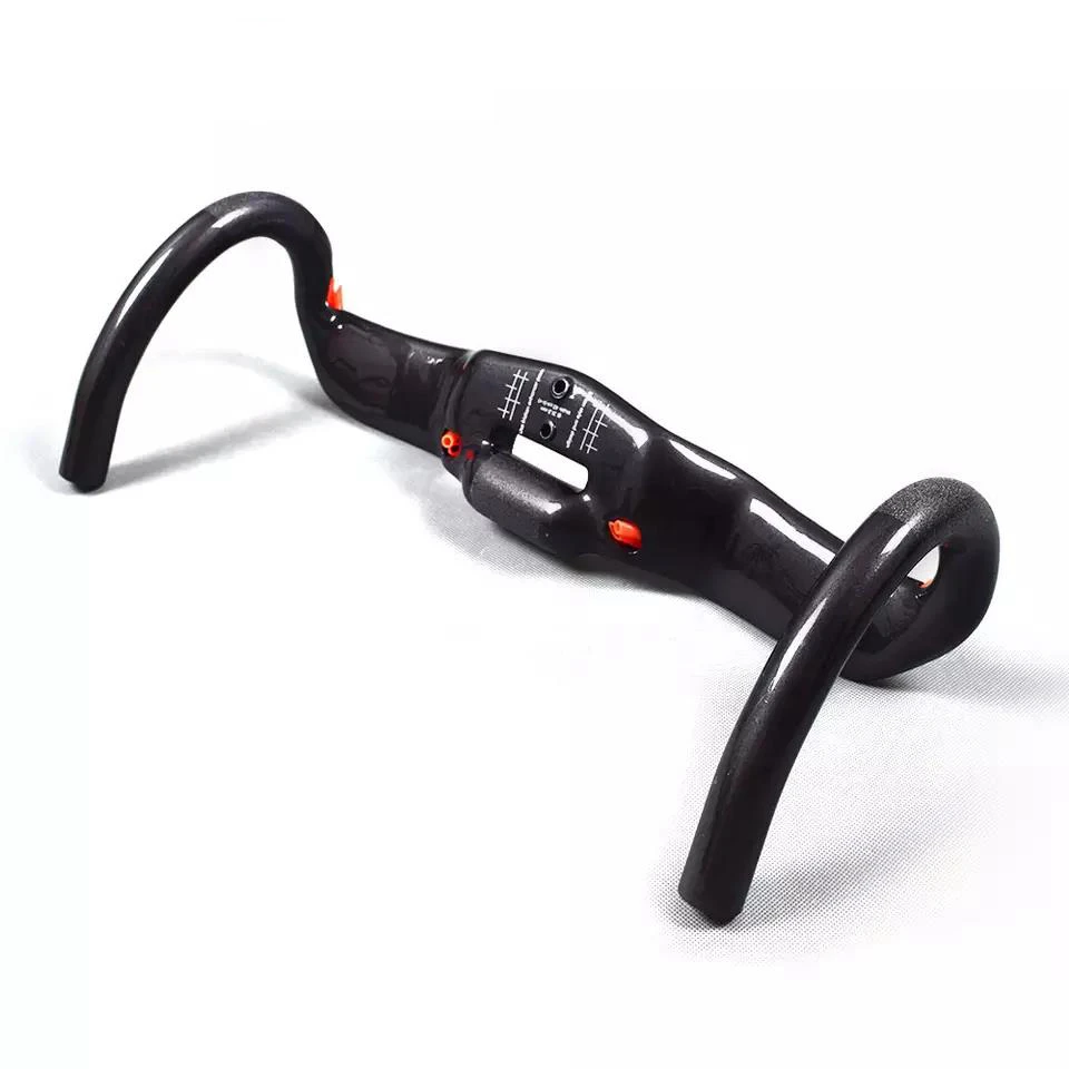 Carbon bicycle parts road handlebars UD matte road bike drop bar aero road racing carbon bent handlebar