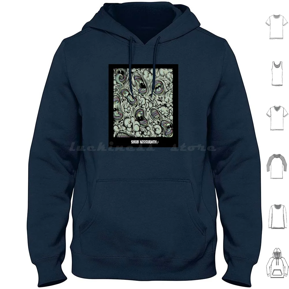 Shub Niggurath C-V3 Hoodies Long Sleeve Cthulhu Nyarlathotep Horror Hp Mythos Necronomicon Call Of Cthulhu Azathoth