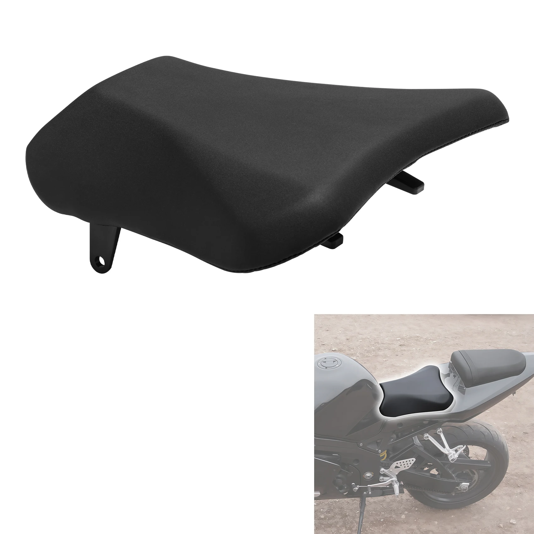 

Черное переднее сиденье водителя для Suzuki GSXR1000 GSXR 1000 2003-2004 03 04