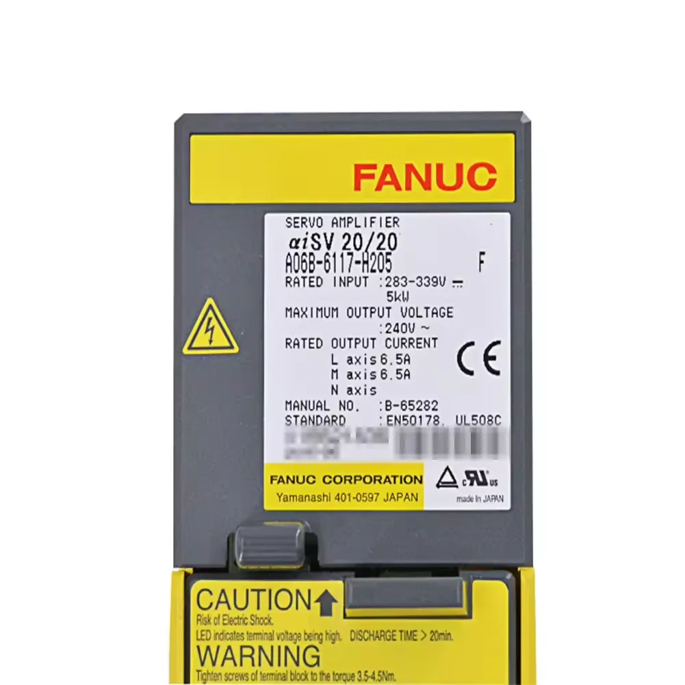 

Фонарь с сервоприводом от Fanuc, проверка модуля, ок A06B 6117 H205