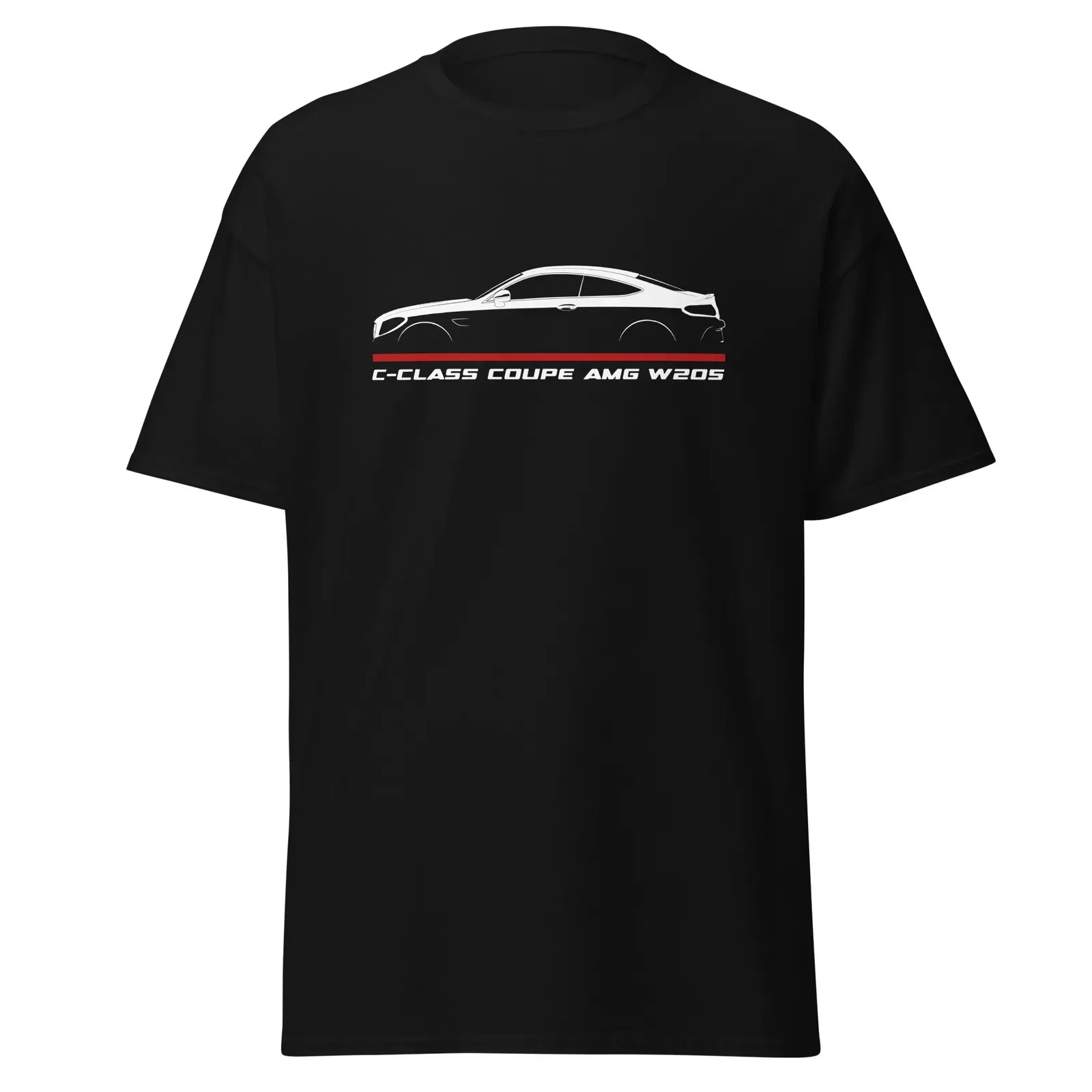 2024 Men T Shirt Casual Mercede C-Class Coupe W205 2018-2022 Enthusiast T-shirt Graphic Summer Short Sleeves 100% Cotton S-3XL