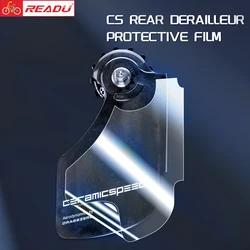 READU Bicycle Protective Film SRAM Shimano Rear Derailleur Protector Bike Invisible Scratch Resistant Protector Film Stickers