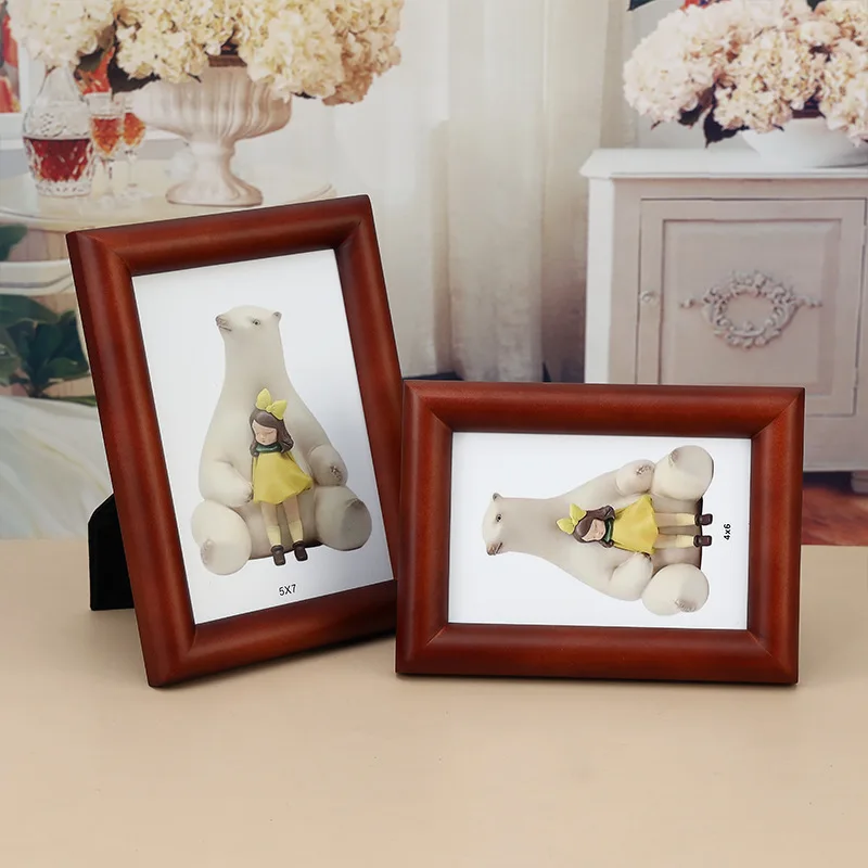 

Modern Classic Solid Wood Picture Frame Tabletop Decoration Birthday Party Gift