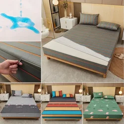 Six-Sided With Zipper Mattress Protector Cover Full Waterproof Sheets Dust Cover Single/Queen/King /Twin/ Customizable Bed Sheet