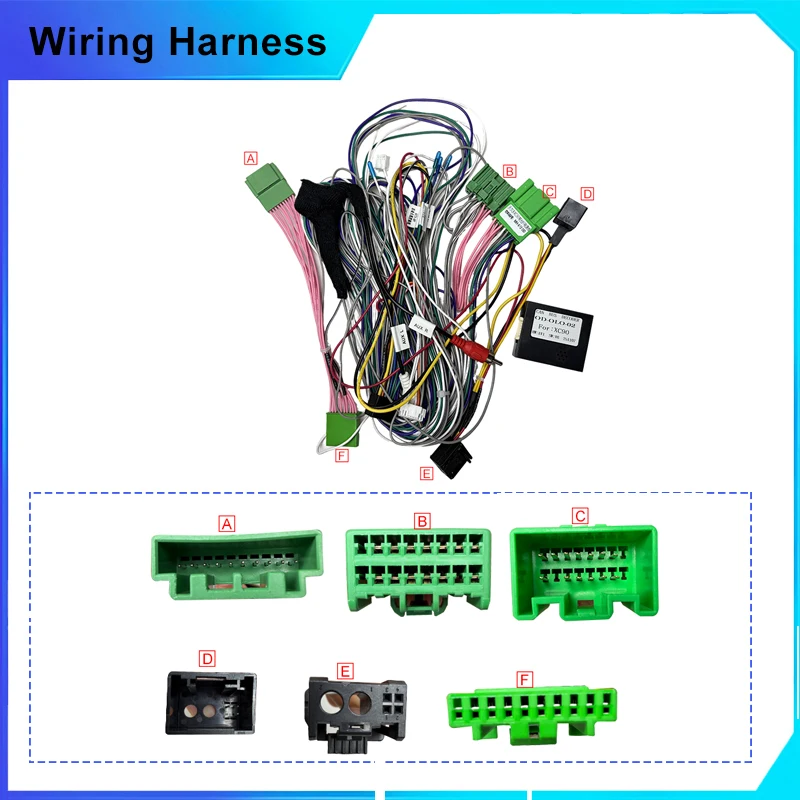 Canbus box OD-VOLVO-02 Adaptor For Volvo XC90 2004-2014 With Wiring Harness Cable Android Car Radio Stereo DVD Android view 2