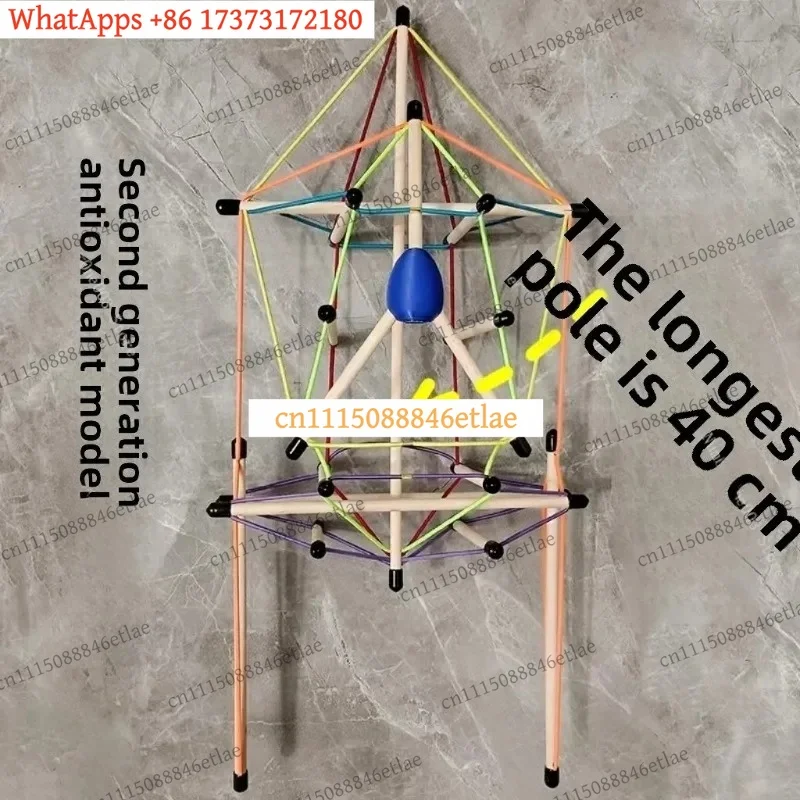 Spinal Pelvic Tensioning Model Fascia Structure Body Teaching Aid Demonstration Dynamic Axis Anatomy Educational Tool
