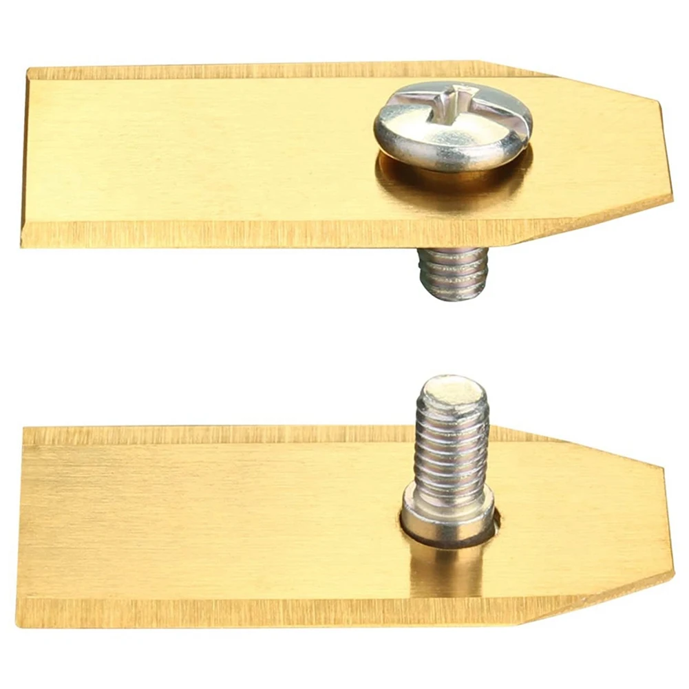 Lama per tosaerba A77I Lame di ricambio da 72 pezzi, lama per tosaerba in acciaio inossidabile per giardino e taglia automatica