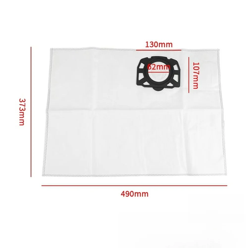 For karcher WD2 Plus WD3 SE4002 Non Woven Dust Bags 12 Pack with Cleaning Brush for Consistent Suction Performance
