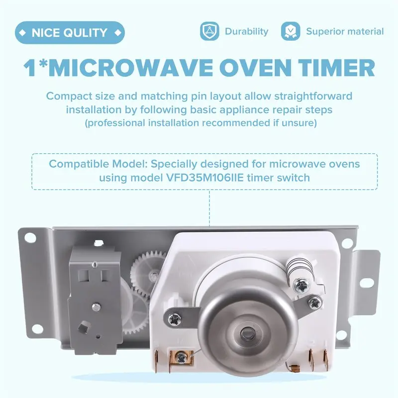 A18Z-Microwave Oven Timer For Midea VFD35M106IIE 4-Pin Adjustment Switch