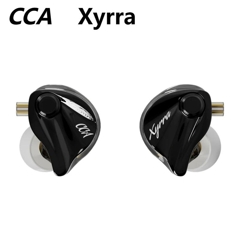 cca-xyrra-hifi-有線イヤホン-1dd-1ba-ハイブリッドドライバー-ステレオ低音サウンド-ゲーミングヘッドセット-2ピン着脱式ケーブル-インイヤーヘッドホン