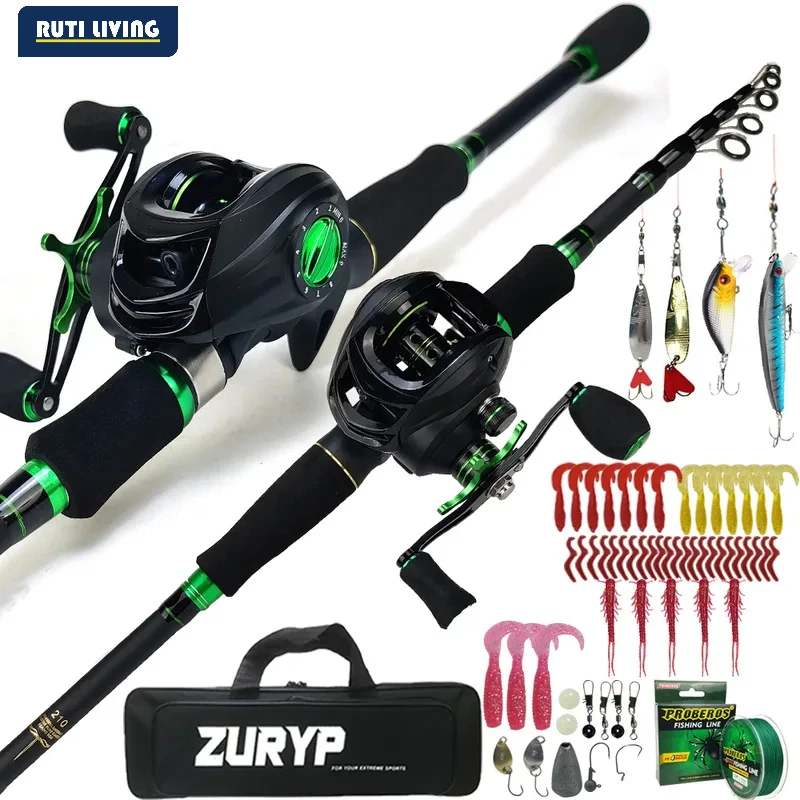 RUTI Leisure Fishing Rod CARBON HANDLE UL ML FUJI O GUIDE X CROSS CARBON TAPE ULTRALIGHT MEDIUM LIGHT SPINNING CASTING