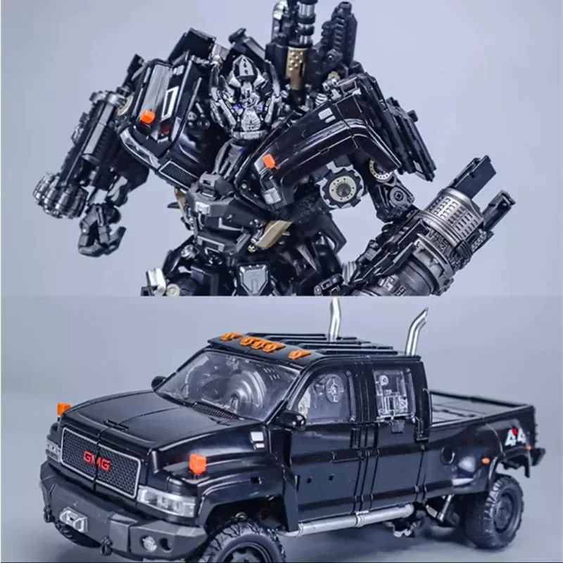 In Stock WJ WEIJIANG Version 2.0 Transformation Black Apple M06 MPM06 M-06 Ironhide Enlarged Version Metal Action Figure