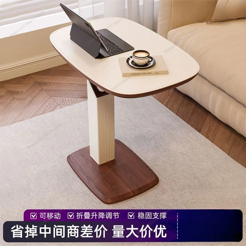 For Lifting Bedside Table Movable Sofa Coffee Table Mobile Corner Jihu Rotating Living Room Computer Mini Small Side
