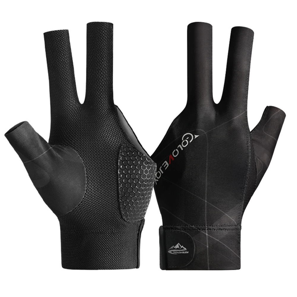 

Professional Snooker Billiard Glove Breathable Non-slip Wear-resistant Split-finger Billiard Training Gloves Accessories