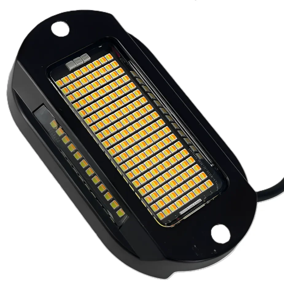 Kingshowstar 219 LED Chips Rock Light Ultra Bright White And Amber Switchback Rock Interior Lamp For UTV 12V Voltage