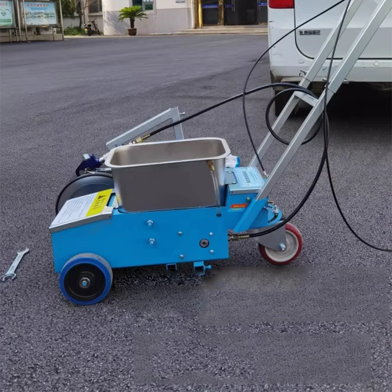 

Manual Line Marking Machine Road Marking Sprayer Highway Signage & Parking Space Line Marking Spray Vehicle