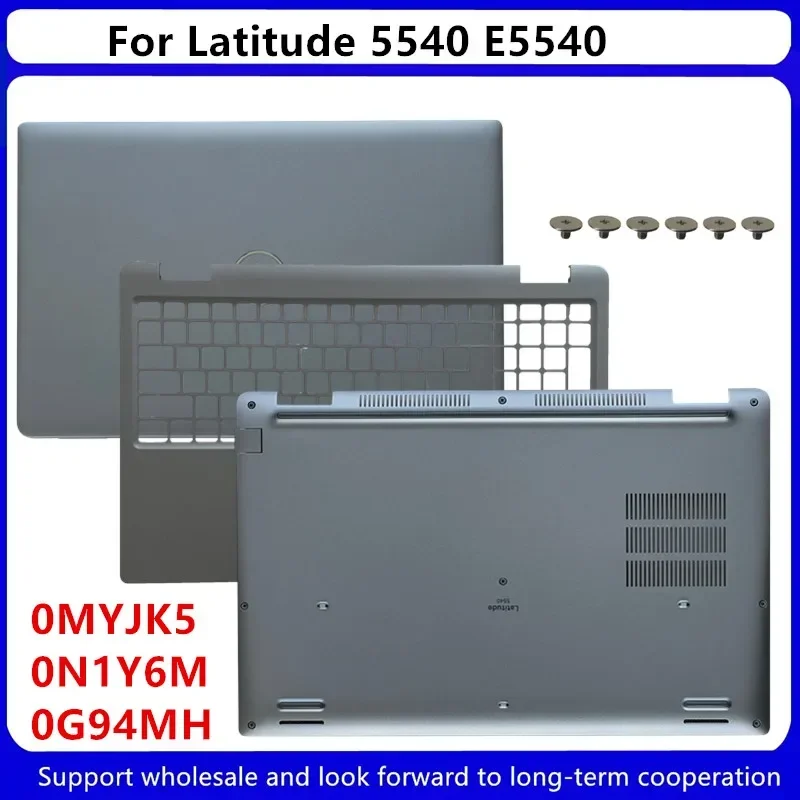 

Новинка для DELL Latitude 5540 E5540, задняя крышка ЖК-дисплея 0MYJK5/нижняя крышка, чехол 0G94MH/верхний корпус, упор для рук 0N1Y6M