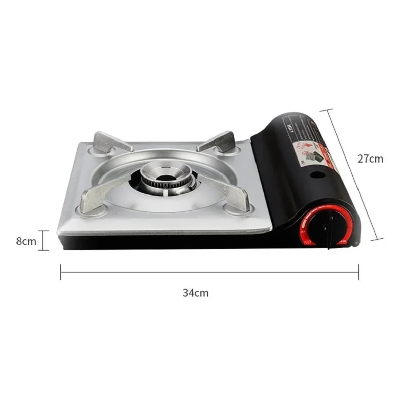 Korean ultra-thin cassette stove outdoor picnic camping field portable gas butane gas card magnetic