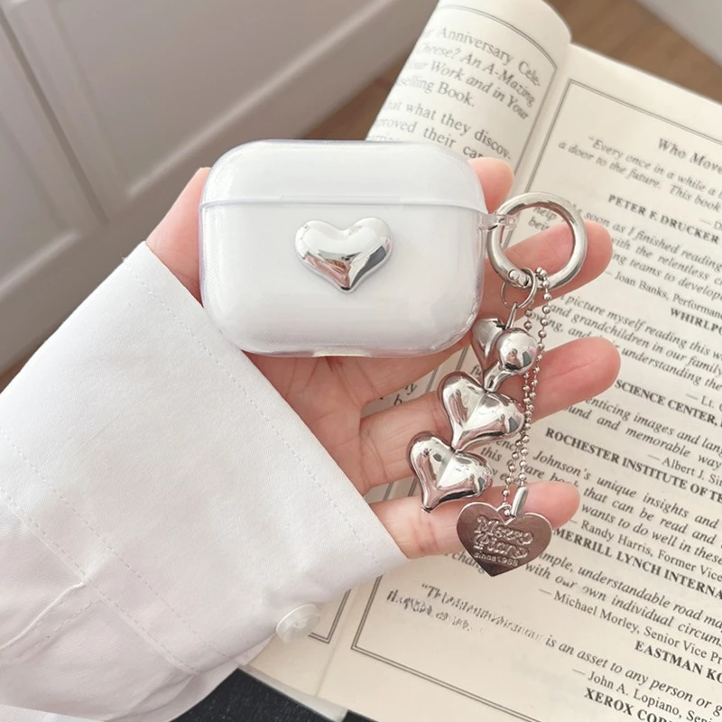 cartoon Earphone case For QCY Crossky C30/C30S T20 HT03 HT07 T17 T8/T8s/T8pro Case soft Silicone clear Cover