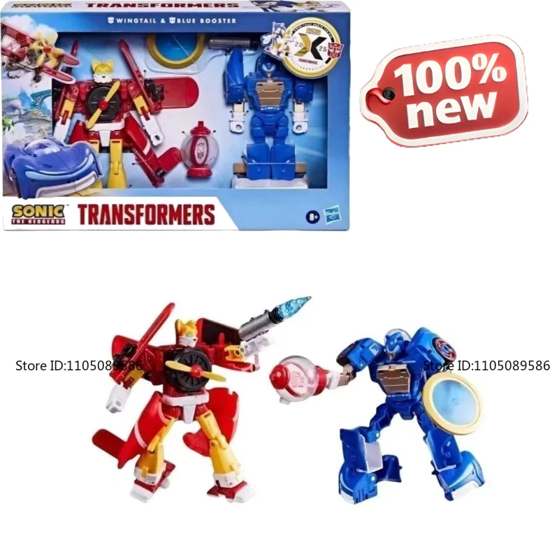 

New products in stock Transformer G1 Sonic & Tails A moveable doll studio Decorations Figure Ornaments robot Toy Holiday Gifts