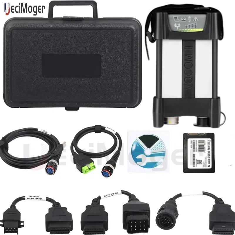 V2.8.241 Vocom II 88894000 Communication Vocom2 Tech Tool DIAGNOSTIC KIT (88894000) Bus Construction Equipment diagnostic tool