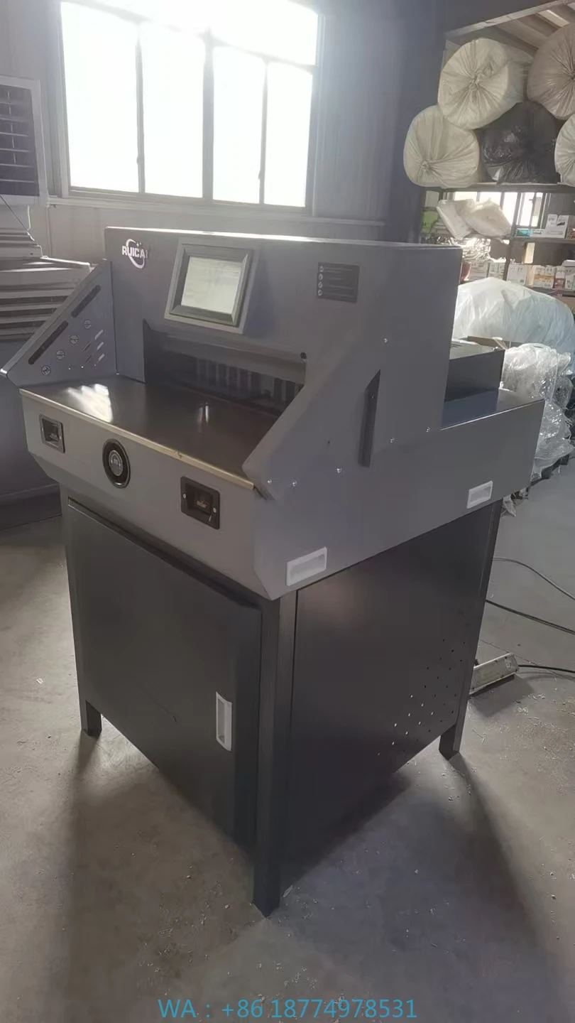 Program Paper Cutter Paper Cutting Machine 46460V8 Good Price A3 Electric Automatic