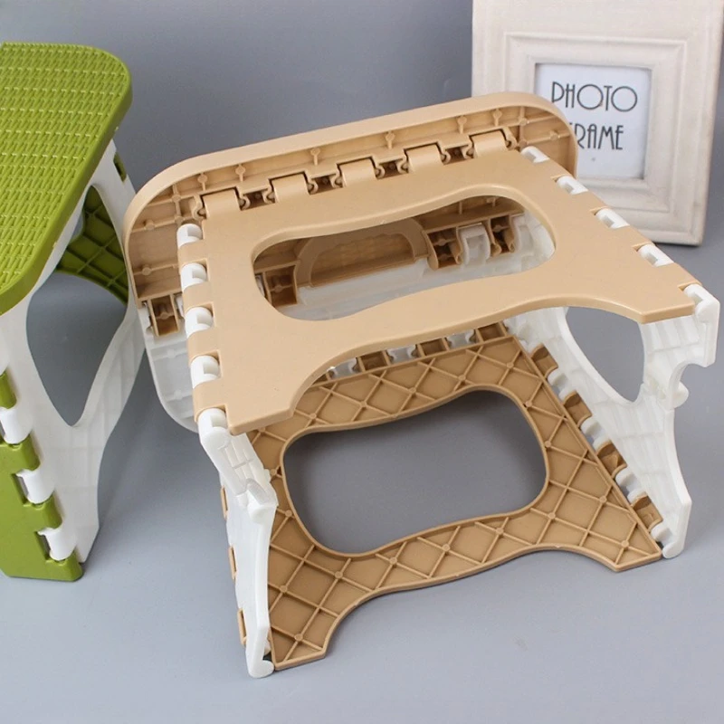 Portable Folding Plastic Stool - Kids Outdoor Bean Bag Chair recension och pris