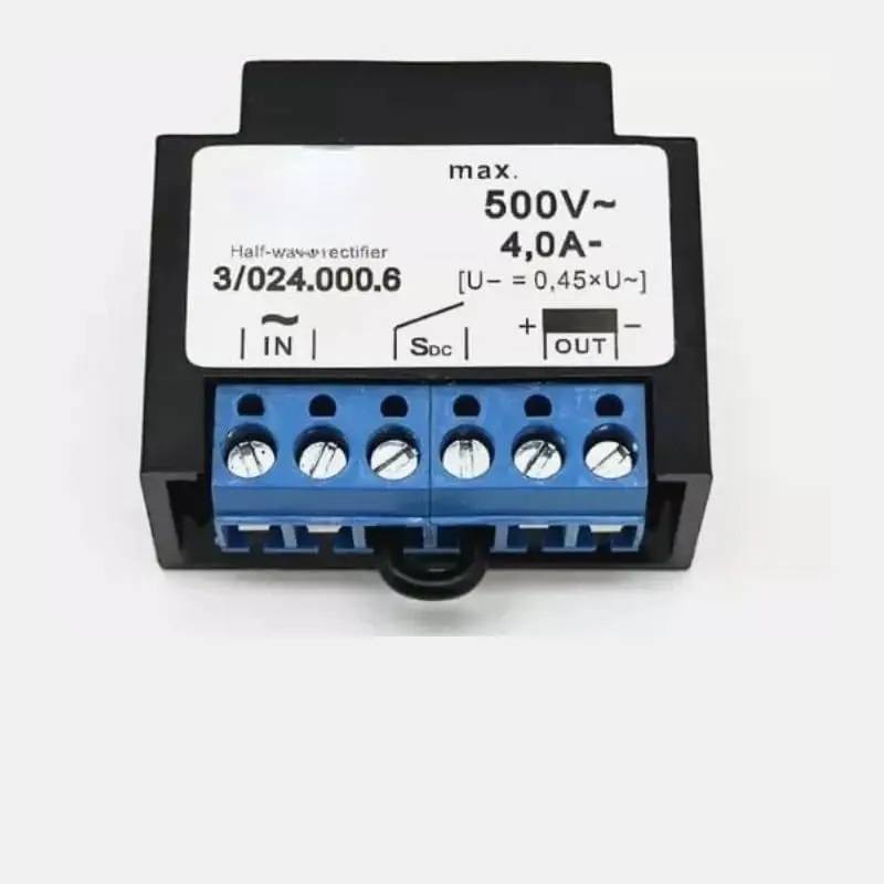 4a 500V Motor Brake Rectifier 3/024.000.6