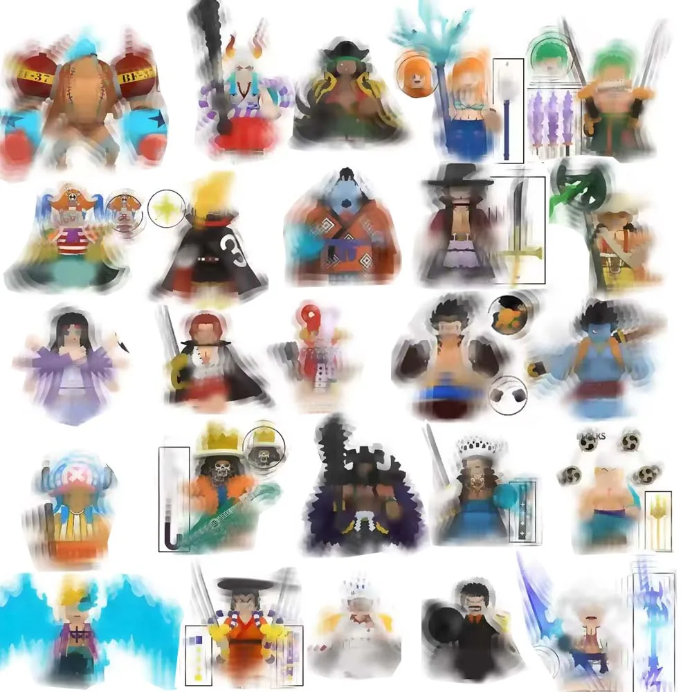 

Набор конструкторов Blind Box One Piece: Ника, Луффи, Санджи, Эйс, Ямато, Сабо. Совместимые развивающие фигурки-конструкторы. Коллекционные кирпичики.