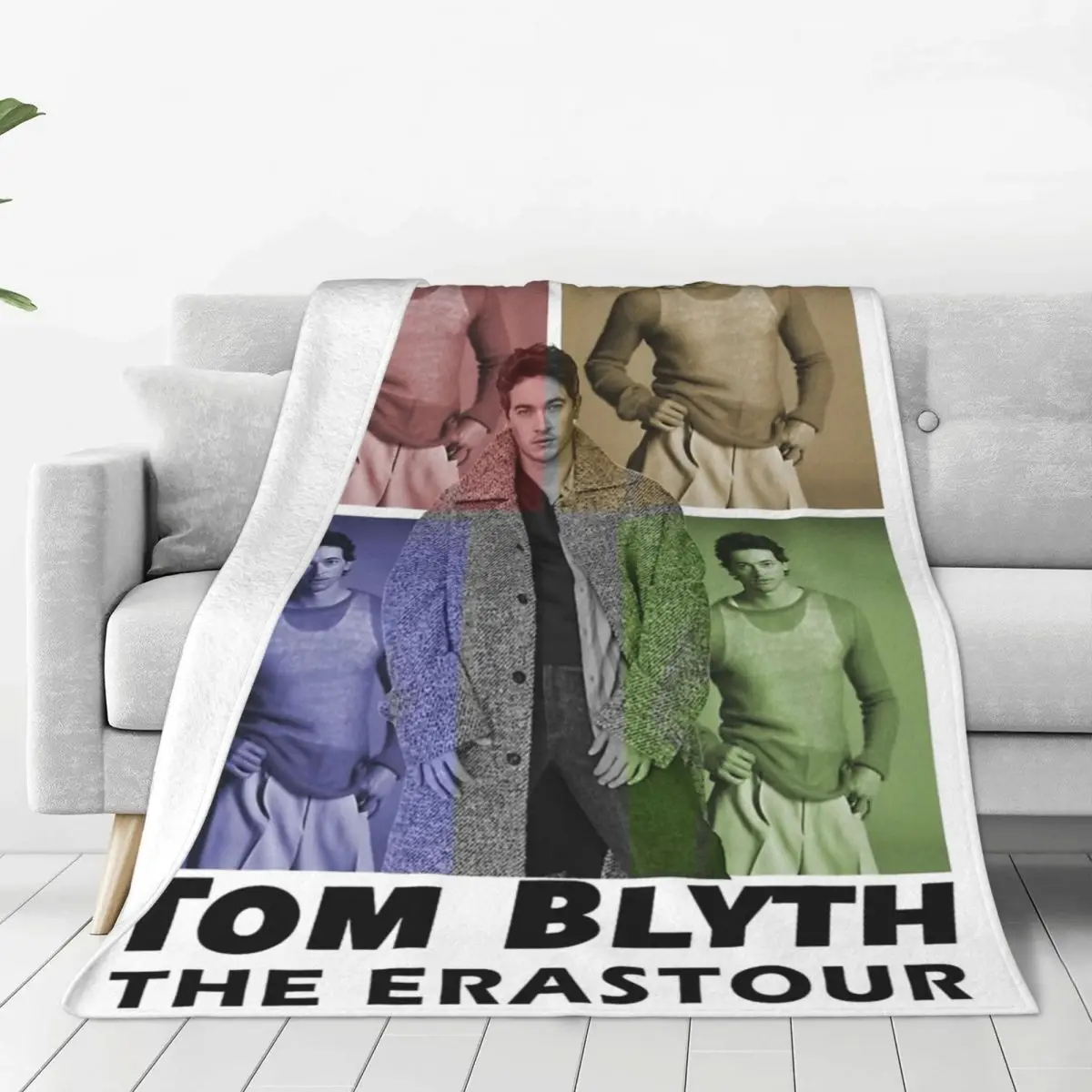 Tom Blyth The Eras Tour Throw Blanket Velvet Home Throw Blankets Relax Warm for Car Bedspreads