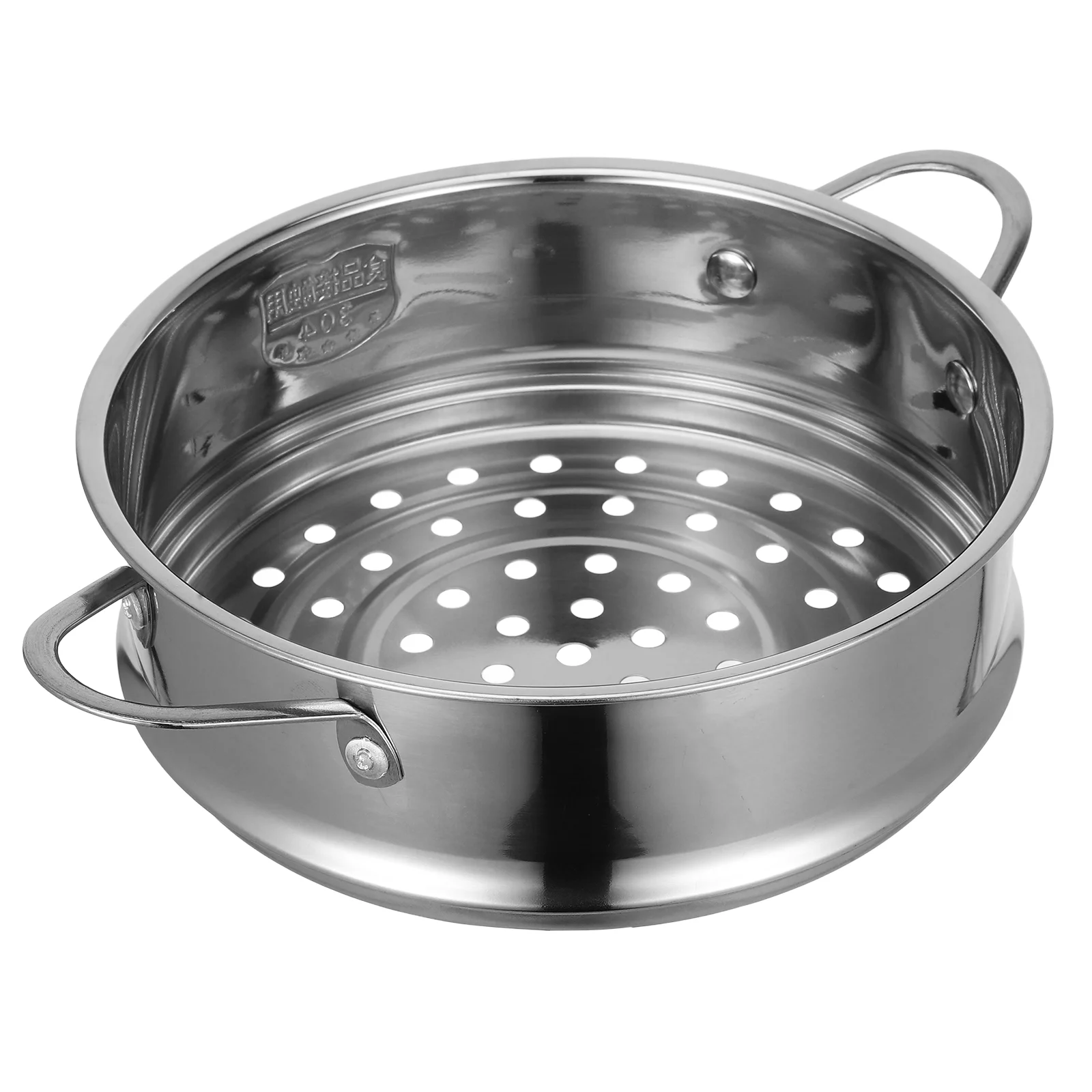 

Steamer Stainless Steel Steaming Basket Multi-Function Cooking Silver Thicken Food Buns Cookware