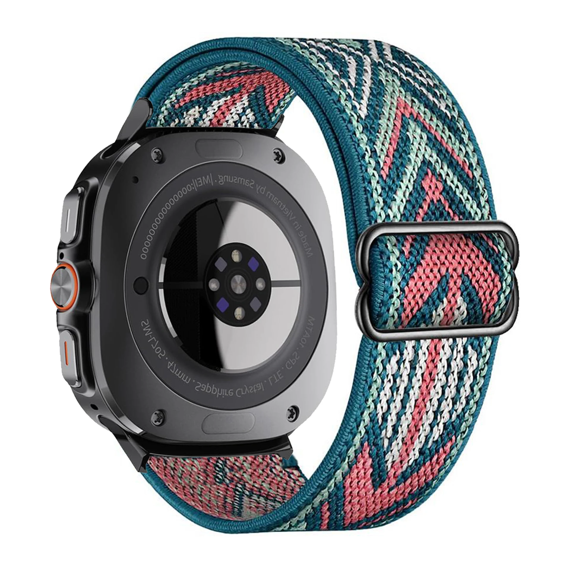 Scrunchie Strap For Samsung Galaxy Watch Ultra 47mm accessories Sport Elastic Nylon bracelet correa Galaxy watch 7 Ultra band 47