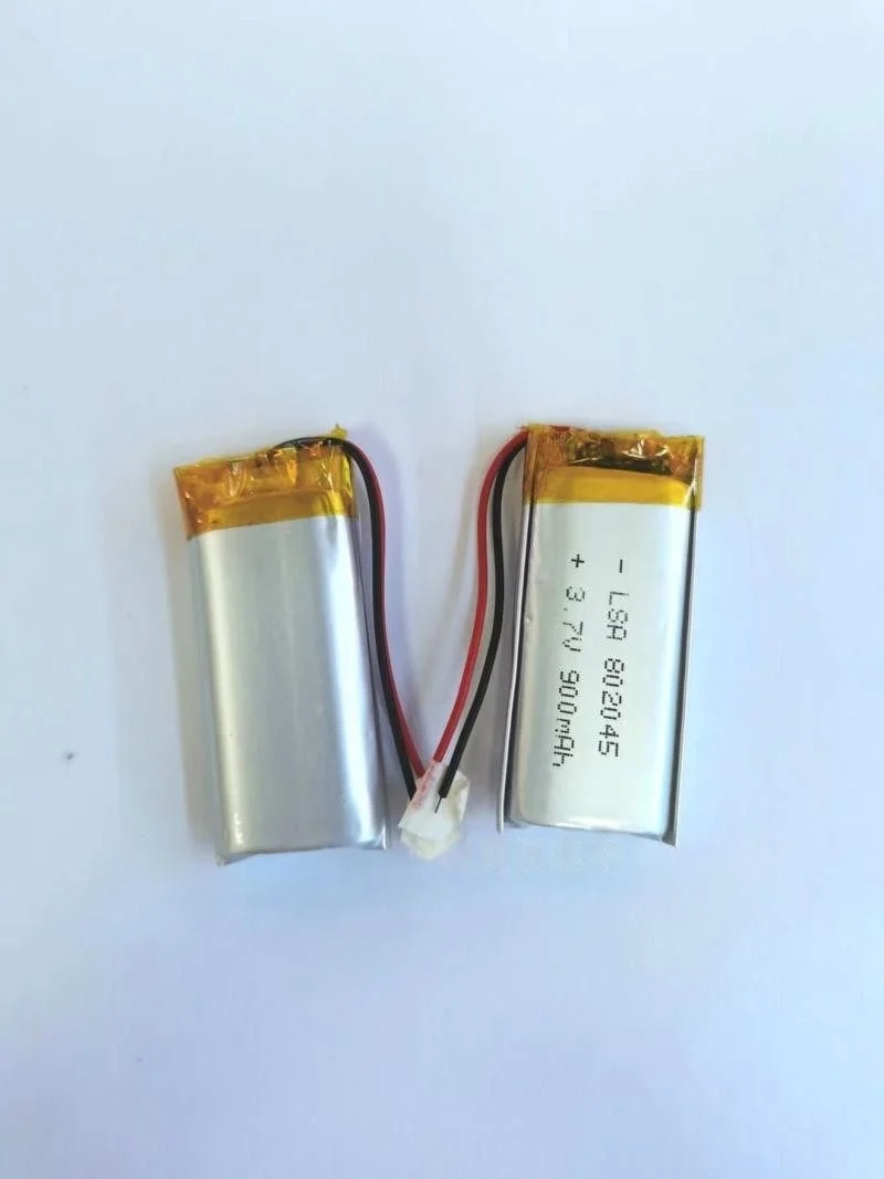 3.7V Lithium Polymer Battery 802045 750mAh Suitable for Beauty Devices, Adult Toys, Massagers, and Pedometers