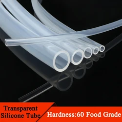 Silicone Tubing ID 0.5 1 2 3 4 5 6 7 8 9 10 mm OD Food Grade Flexible Tubing Pipe Temperature Resistance Nontoxic Transparent