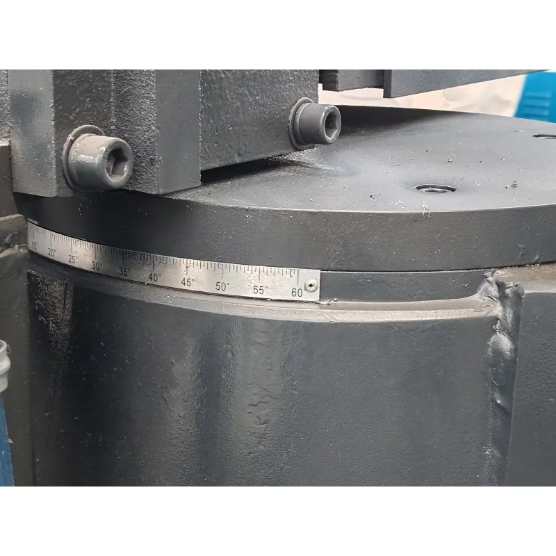 G330 Swivel Bow 12'' Metal Band Saw Machine Dual Miter Horizontal Metal Cutting Bandsaw for Structural Steel Iron Angle Steel CE