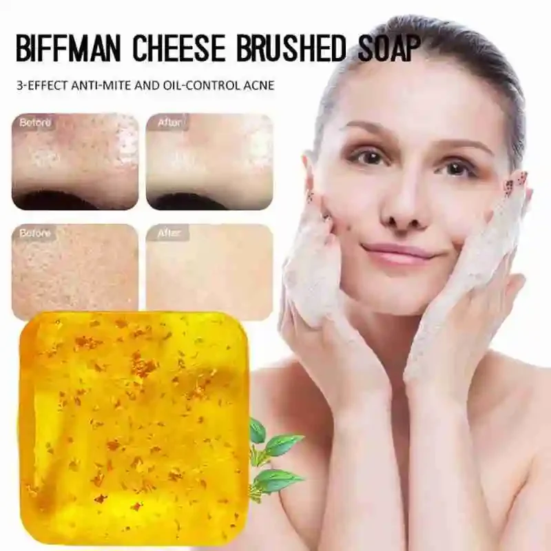 120g Whitening Soap with Osmanthus smell Face Body Wash Deep Cleanser Active Effectiv Soap Moisturizing Care Oil Essential Skin