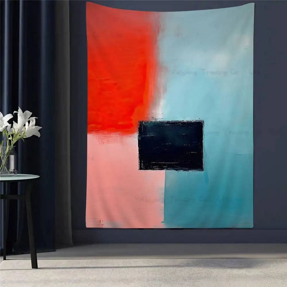 

Colourful Abstract Painting Hanging Bohemian Tapestry Japanese Wall Tapestry Anime Kawaii Room Decor