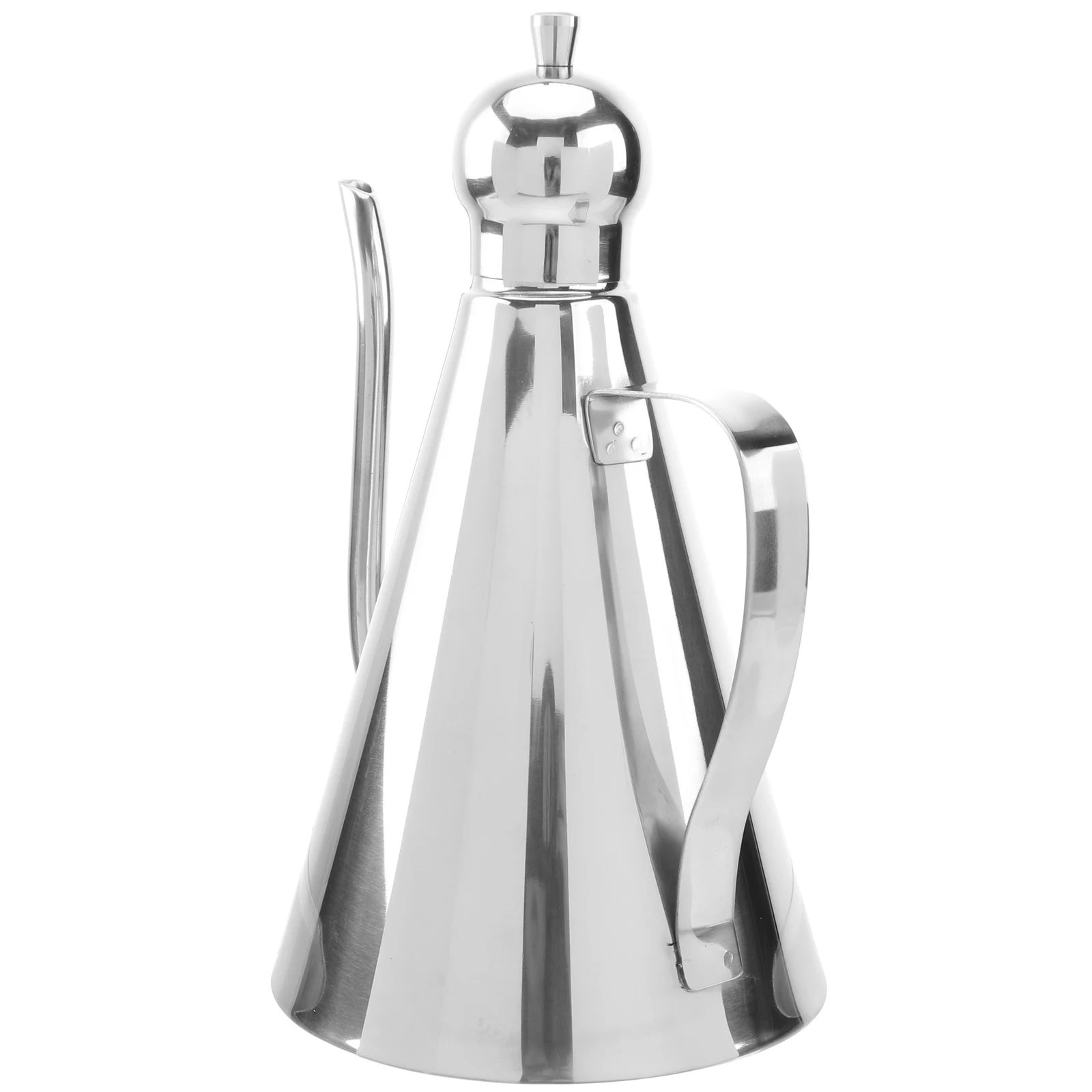 

Stainless Steel Oil Dispenser Bottle 304 Grade Sauce Vinegar Container Kitchen Condiment Holder Anti