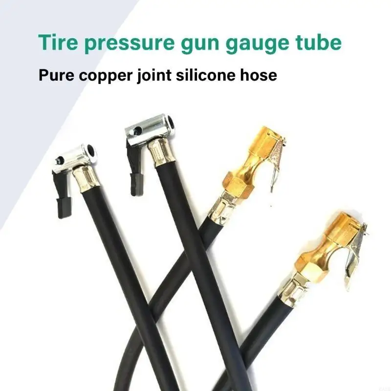 2026 New Compressor Hose Tire Inflation Hose Air Inflator Connector Motorcycle Inflator Hose Extension Tube