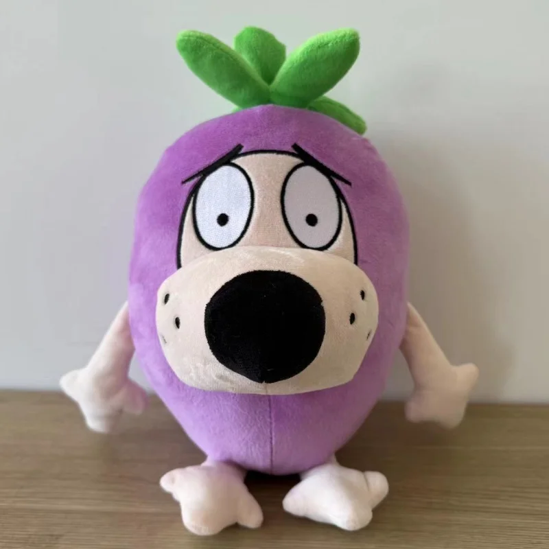 Cartton roxo cão brinquedos de pelúcia animais bonitos bonecas fofas kawaii cão coisas brinquedo plushie presentes de aniversário