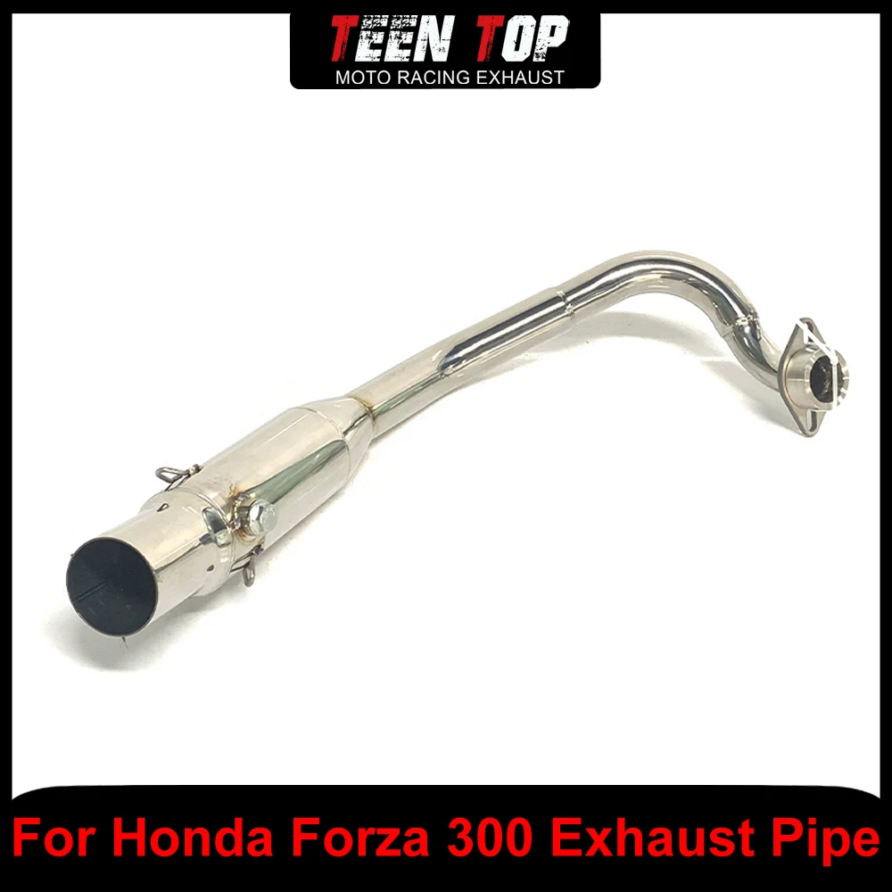 

51 мм для Honda Forza 300, передняя звено, выхлопная труба мотоцикла, соединительная труба из нержавеющей стали, трубка forza 300