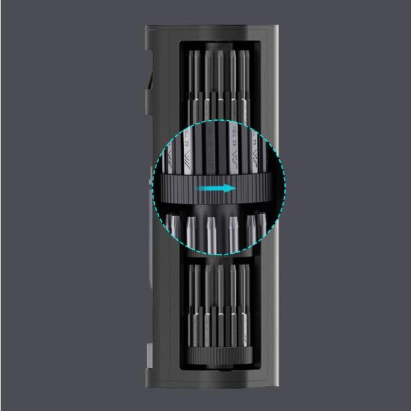 JIMIHome Household Multifunction Mini Precision Screwdriver Kit Portable Magnetic Screw Driver Bits Kit Hand Tools for Home