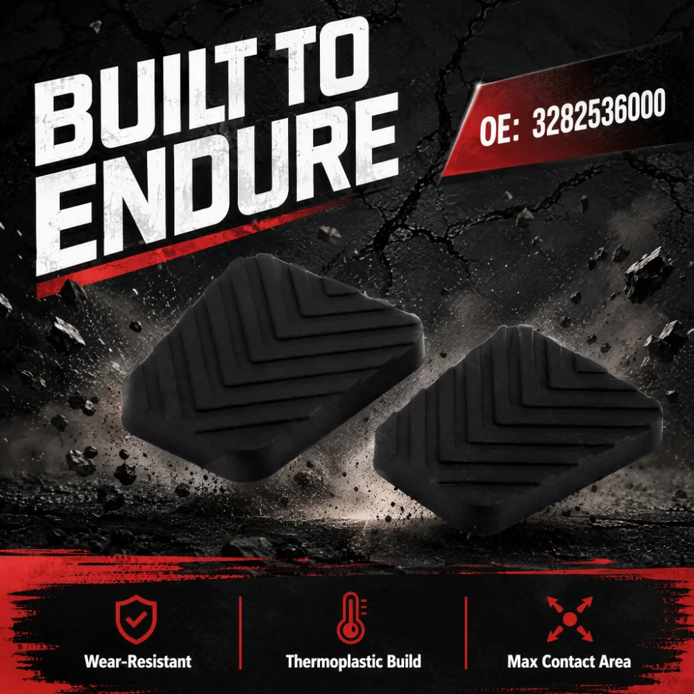 1 Pair Rubber Brake Clutch Pedal Pad Black Pedal Rubber Sleeve for Accent / Tucson / Tiburon / Elantra / Genesis Coupe