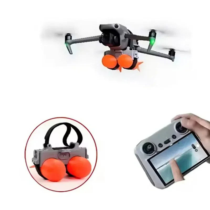 Mini 4 Pro Air 3/2S Drone Light Induction Remote Control Unlimited Rescue Delivery 2 Way Releaser Double Thrower for Mavic 2/3T view 5