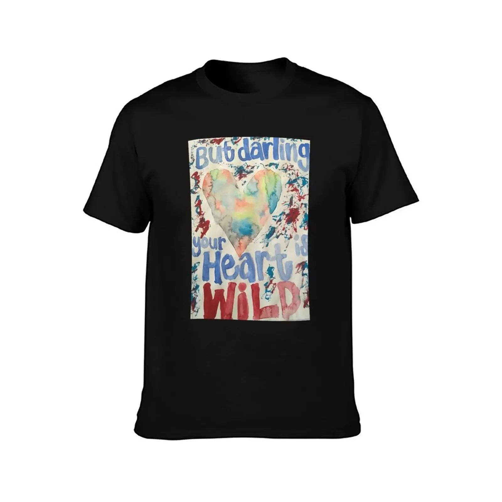 Wild Heart T-Shirt korean fashion essential t shirt big and tall t shirts for men