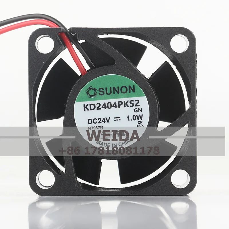 

New original SUNON DC24V 4020 1.0W KD2404PKS2 4CM 40*40*20MM speed cable cooling fan