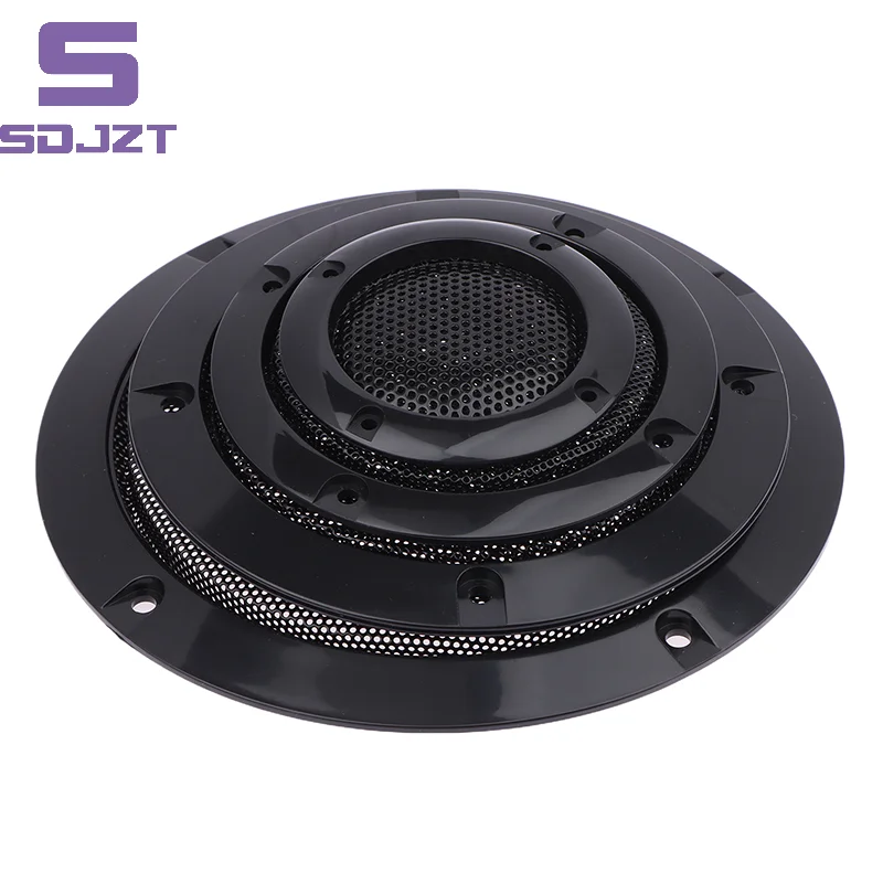 2/3/4/5/6.5/8 Inch Speaker Net Cover Car Home Loudspeaker Mesh Enclosure Speakers Plastic Frame Metal Iron Wire Grilles